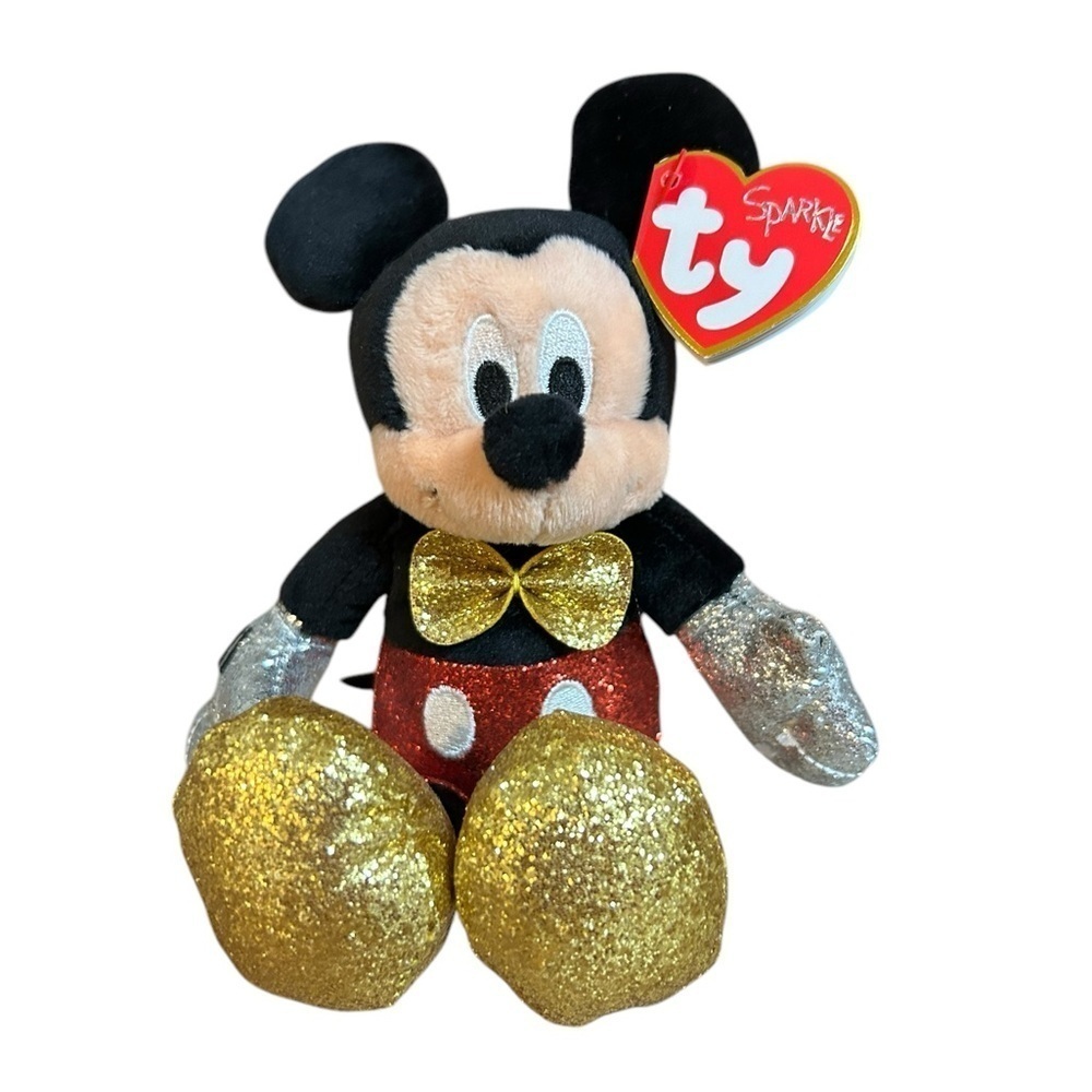 Mickey Mouse Ty Disney Sparkle 2013 Collection NWT